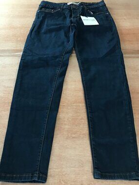 Monkey Ride Relaxed Fit Jeans Girls 15 Blue Stretch Straight Leg Preppy 19017